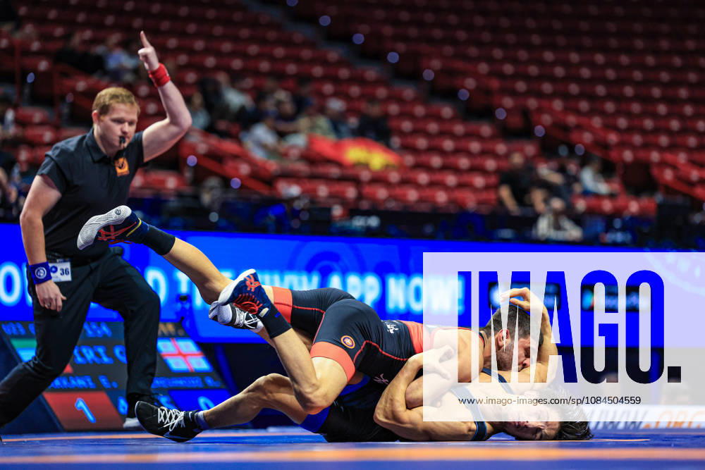 U23 World Championships 63kg GR - Erfan Behnam Jarkani (IRI) df. Rati Khozrevanidze (GEO)