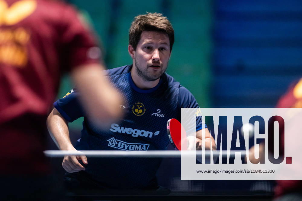 Kristian Karlsson of Sweden during day 4 of the European Table tennis, Tischtennis Championship on October 14, 2026 in Ljubljana. Photo: Martin Metelko BILDBYRÅN COP 362 ME0001 bordtennis table tennis pingis 2026 european table tennis championship bordtennis-em em 4 bbeng