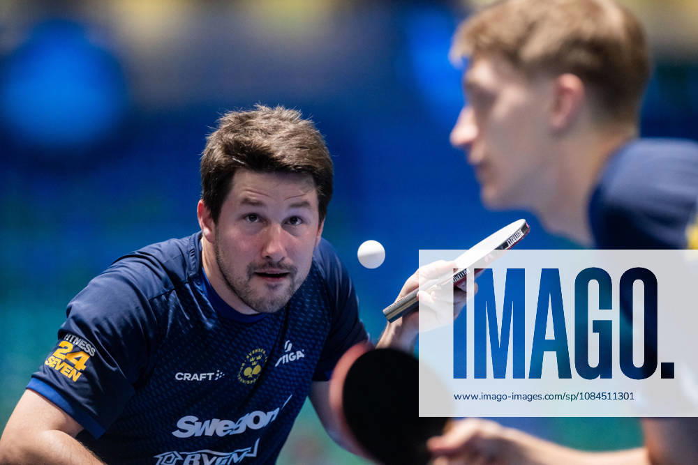 Kristian Karlsson of Sweden during day 4 of the European Table tennis, Tischtennis Championship on October 14, 2026 in Ljubljana. Photo: Martin Metelko BILDBYRÅN COP 362 ME0001 bordtennis table tennis pingis 2026 european table tennis championship bordtennis-em em 4 bbeng
