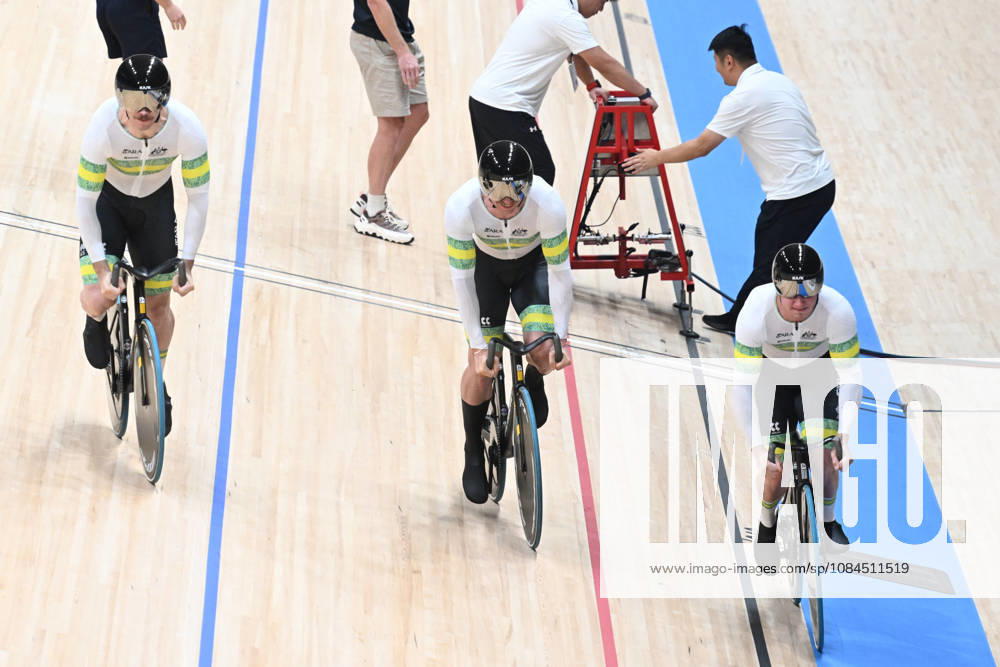 World Championships Elite Track; Giornata 01; 2026, Australia; Barber, Daniel; Elliott, Ryan; Hoffman, Leigh; Shanghai - Velodromo;