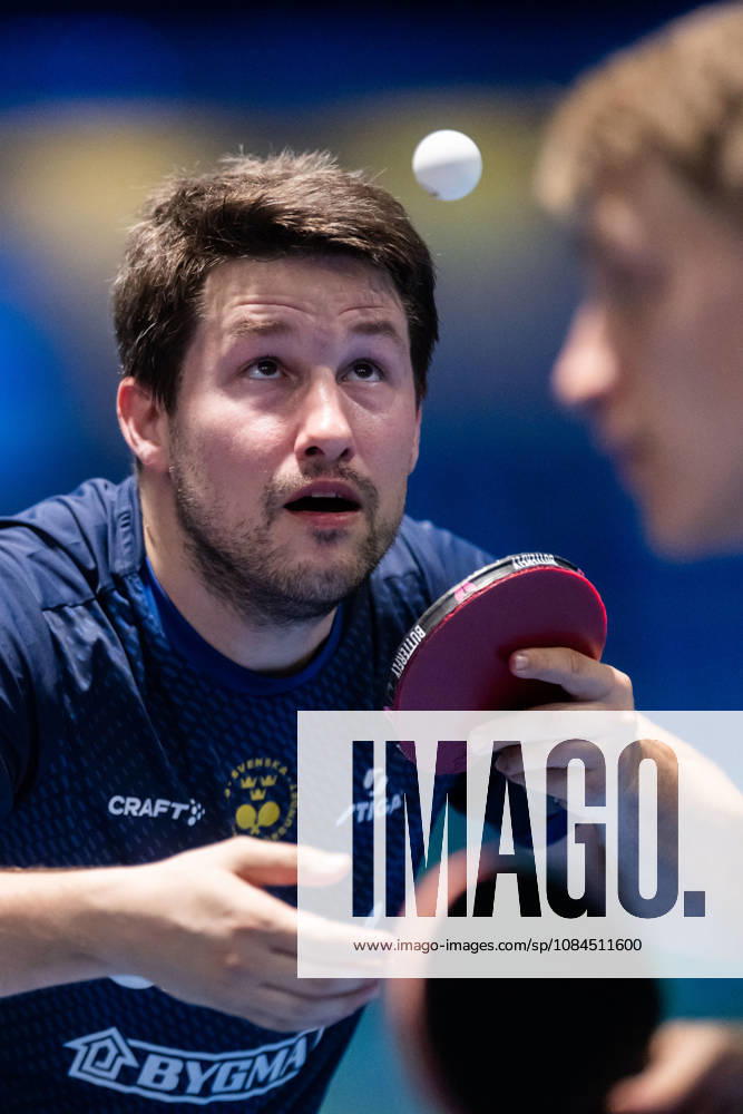 Kristian Karlsson of Sweden during day 4 of the European Table tennis, Tischtennis Championship on October 14, 2026 in Ljubljana. Photo: Martin Metelko BILDBYRÅN COP 362 ME0001 bordtennis table tennis pingis 2026 european table tennis championship bordtennis-em em 4 bbeng