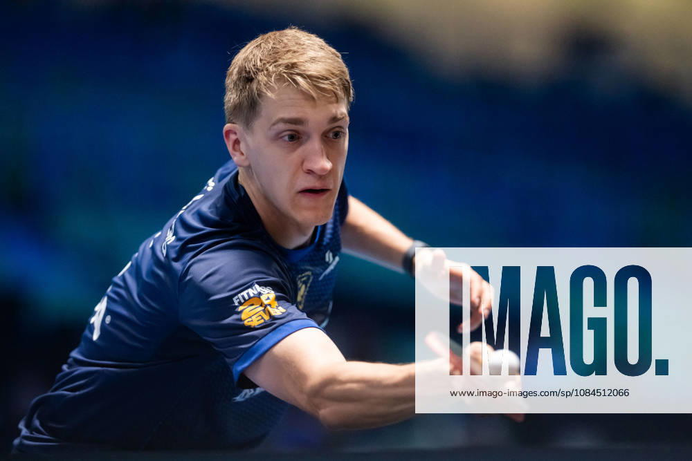Anton Källberg of Sweden during day 4 of the European Table tennis, Tischtennis Championship on October 14, 2026 in Ljubljana. Photo: Martin Metelko BILDBYRÅN COP 362 ME0001 bordtennis table tennis pingis 2026 european table tennis championship bordtennis-em em 4 bbeng