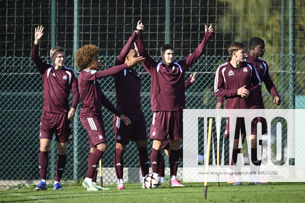 GNK Dinamo v RSC Anderlecht - UEFA Europa League Media Activities 14 10 2026 ZAGREB, CROATIA - OCTOBER 14 : players of RSC Anderlecht pictured during a training session ahead of the UEFA Europa League 2026 27 League Phase matchday 2 match between GNK Dinamo and RSC Anderlecht on October 14, 2026 in Zagreb, Croatia, 14 10 2026 Zagreb Croatia