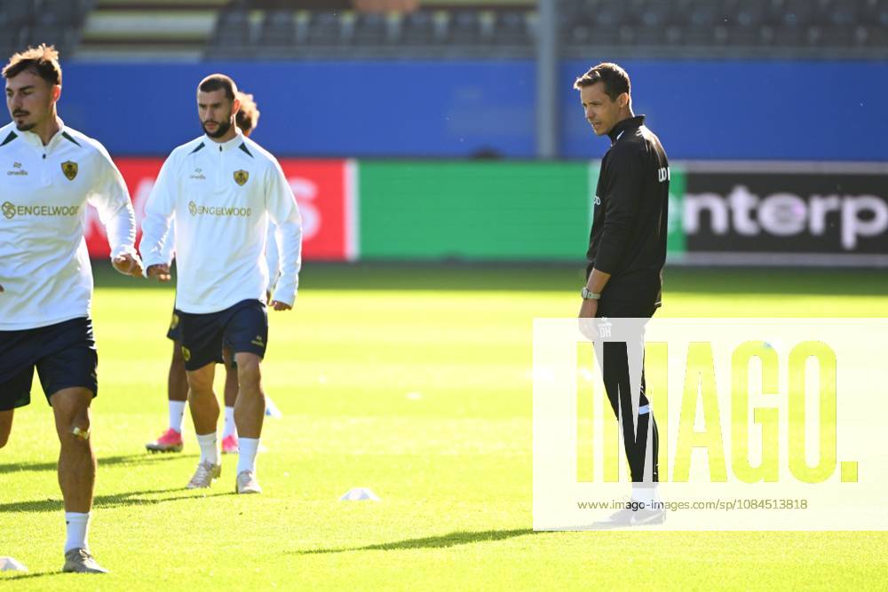 Royale Union Saint-Gilloise v Real Sociedad de Futbol - UEFA Europa League Media Activities 14 10 2026 LEUVEN, BELGIUM - OCTOBER 14 : Hubert David head coach of Royale Union Saint-Gilloise pictured during a training session ahead of the UEFA Europa League 2026 27 League Phase matchday 2 match between Royale Union Saint-Gilloise and Real Sociedad de Futbol on October 14, 2026 in Leuven, Belgium, 14 10 2026 Leuven Belgium