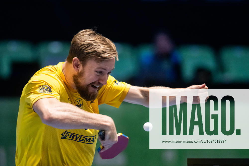 Elias Ranefur of Sweden during day 4 of the European Table tennis, Tischtennis Championship on October 14, 2026 in Ljubljana. Photo: Martin Metelko BILDBYRÅN COP 362 ME0001 bordtennis table tennis pingis 2026 european table tennis championship bordtennis-em em 4 bbeng