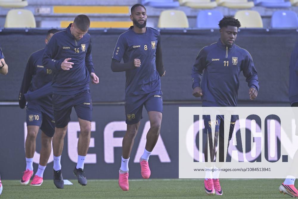 Sint-Truidense VV v Iberia Tbilisi - UEFA Conference League Media Activities 14 10 2026 SINT-TRUIDEN, BELGIUM - OCTOBER 14 : Sissako Abdoulaye midfielder of Sint-Truidense VV pictured during a training session ahead of the UEFA Conference League 2026 27 first qualifying round between Sint-Truidense VV and Iberia Tbilisi on October 14, 2026 in Sint-Truiden, Belgium, 14 10 2026 Sint-Truiden Belgium
