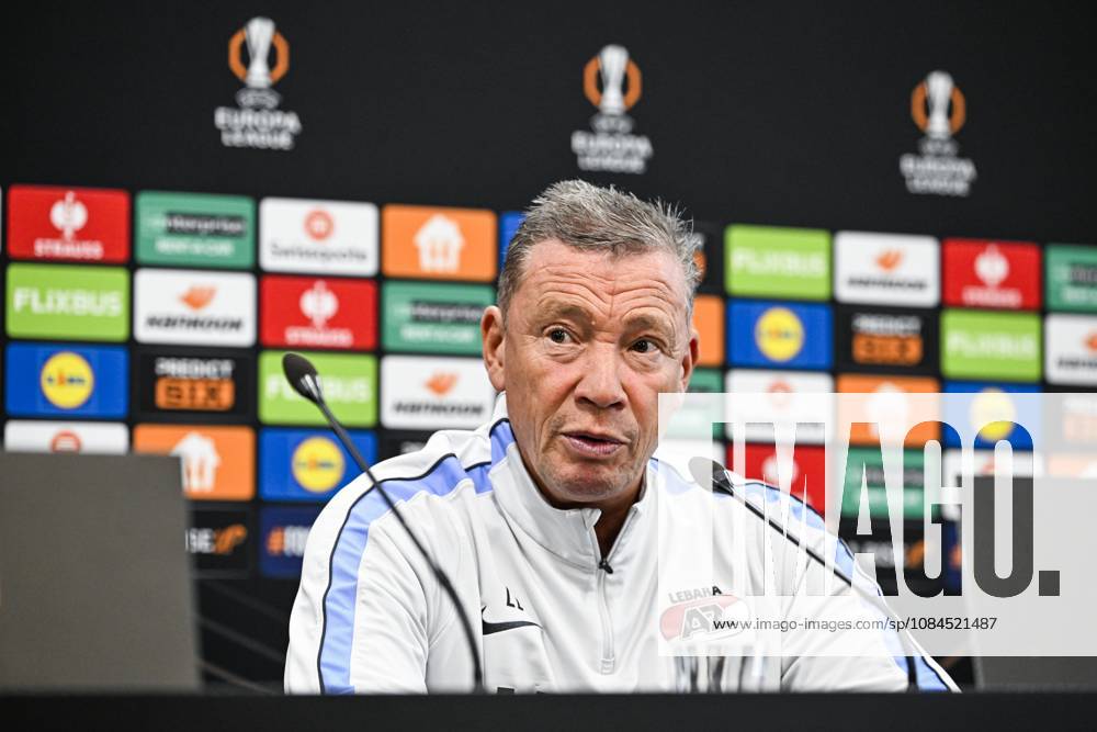 ALKMAAR - AZ Alkmaar coach Lee-Roy Echteld during a press conference, PK, Pressekonferenz the day before the Europa League match between AZ Alkmaar and Hapoel Beer-Sheva at the AFAS Stadium, on October 14, 2026 in Alkmaar, the Netherlands. OLAF KRAAK ANP ANPxSportx IVx 572421999 originalFilename: 572421999