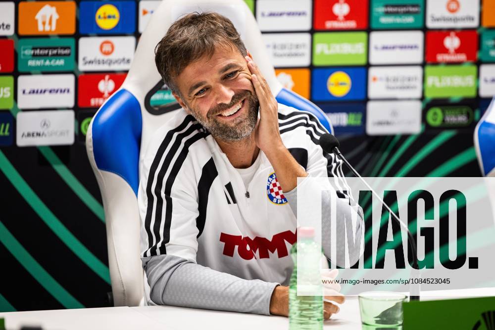 SPLIT - Hajduk Split coach Gonzalo Garcia during a press conference, PK, Pressekonferenz the day before the Conference League match between Hajduk Split and Ajax at the Poljud Stadium. SONNY LENSEN ANP ANPxSportx IVx 572427388 originalFilename: 572427388