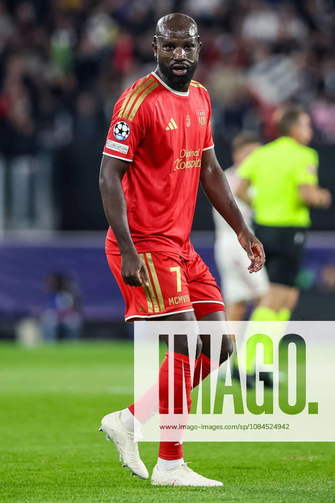 SOCCER - UEFA CL, LASK vs Liverpool LINZ,AUSTRIA,14.OCT.26 - SOCCER - UEFA Champions League, Linzer ASK vs Liverpool FC. Image shows Samuel Adeniran (LASK). GEPAxpictures xManuelxBinder