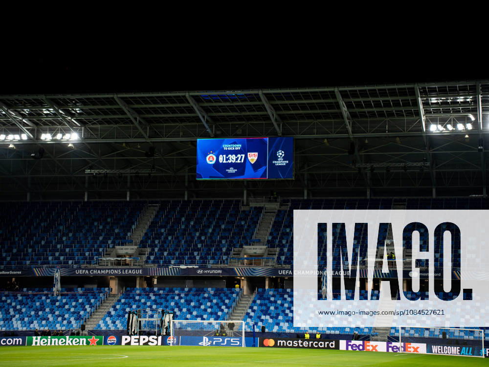Champions League, 2. Spieltag, Å K Slovan Bratislava vs. VfB Stuttgart im Å tadion Tehelnà pole Narodný futbalový Å¡tadion Å tadion Tehelnà pole leer WICHTIGER HINWEIS: Gemäß den Vorgaben des DFB und der DFL ist es untersagt, in dem Stadion und oder vom Spiel angefertigte Fotoaufnahmen in Form von Sequenzbildern und oder videoähnlichen Fotostrecken zu verwerten bzw. verwerten zu lassen.