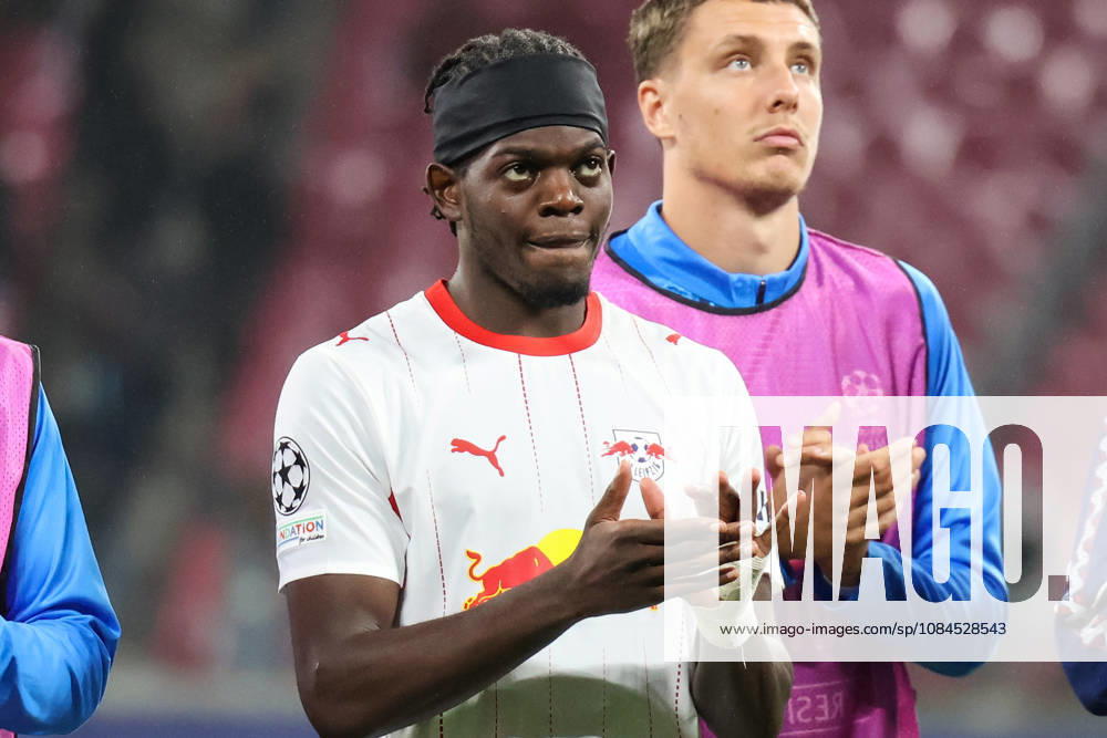 Deutschland: Fußball - UEFA Champions League - Saison 2026 - 2027, 2. Spieltag - RB Leipzig gegen PSV Eindhoven, Red Bull Arena (Leipzig): Castello Lukeba (RB Leipzig, 23)