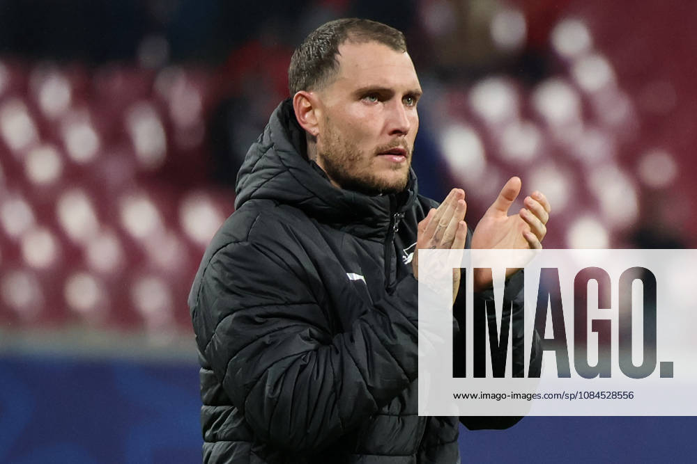 Deutschland: Fußball - UEFA Champions League - Saison 2026 - 2027, 2. Spieltag - RB Leipzig gegen PSV Eindhoven, Red Bull Arena (Leipzig): David Raum (RB Leipzig, 22) Freude