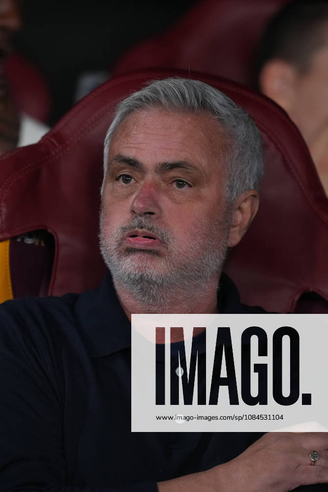Real Madrid’s head coach Jose Mourinho during the UEFA Champions League Phase - Matchday 2 soccer match between AS Roma and Real Madrid at the Rome s Olympic stadium, Italy - Wednesday October 14, 2026 - Soccer ( Photo by Alfredo Falcone LaPresse )