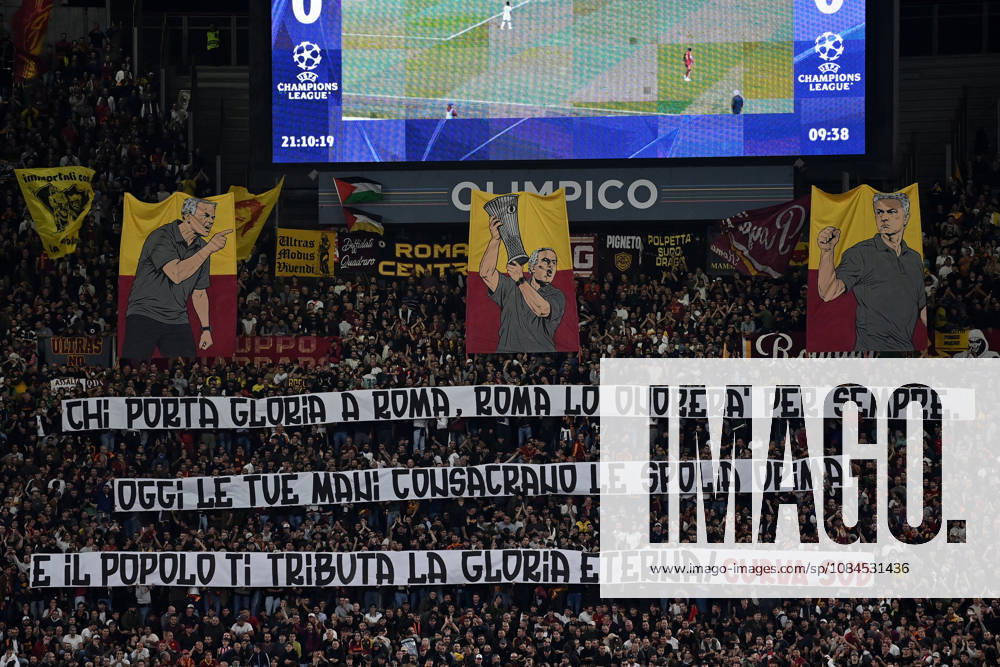As Roma 14 10 2026 - Champions League Roma-Real Madrid foto Antonello Sammarco Image nella foto: tifosi Roma