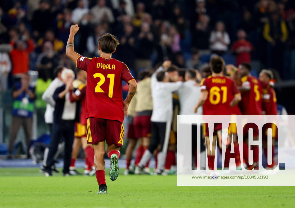 Europa Champions League 2026 27 between Roma vs Real Madrid Goal the Marten de Roon of AS Roma during the Champions League football match between AS Roma and FC Real Madrid at the Stadio Olimpico in Rome on October 14, 2026 Pictured: Roma stadio Olimpico Roma Italy