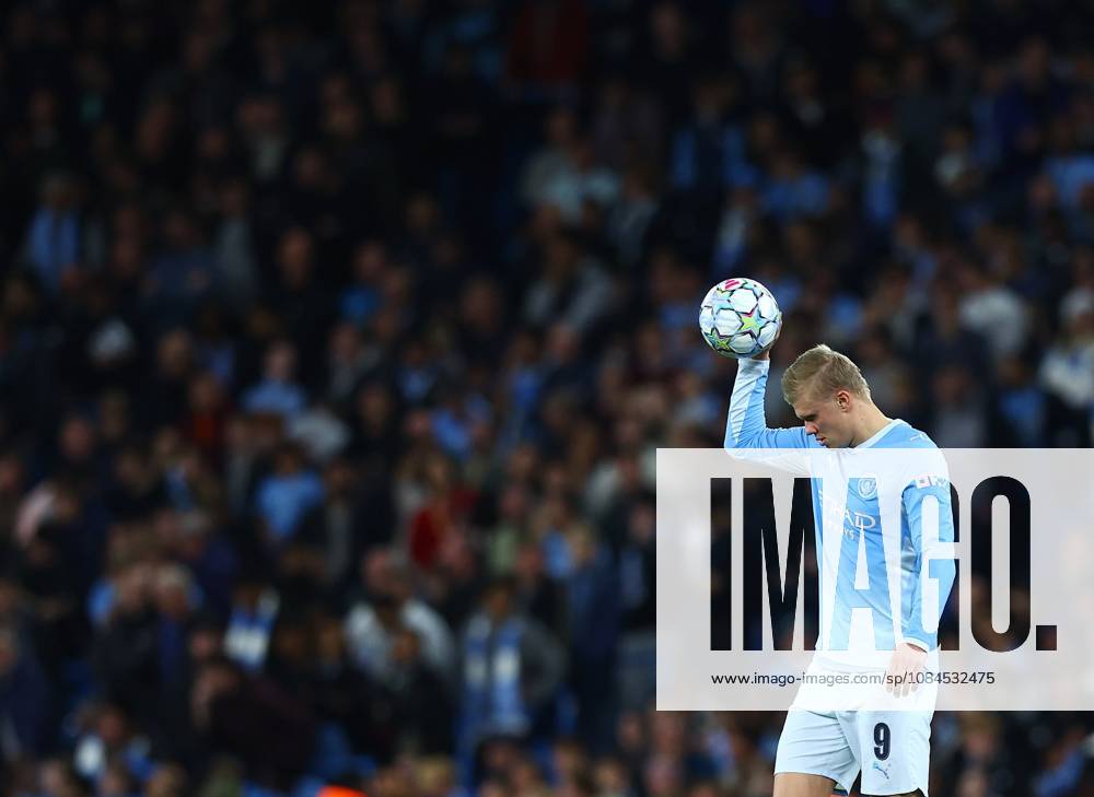 Erling Haaland of Manchester City Manchester City v Paris Saint-Germain, UEFA Champions League, Football, Etihad Stadium, Manchester, UK - 14 Oct 2026Manchester Etihad Stadium United Kingdom