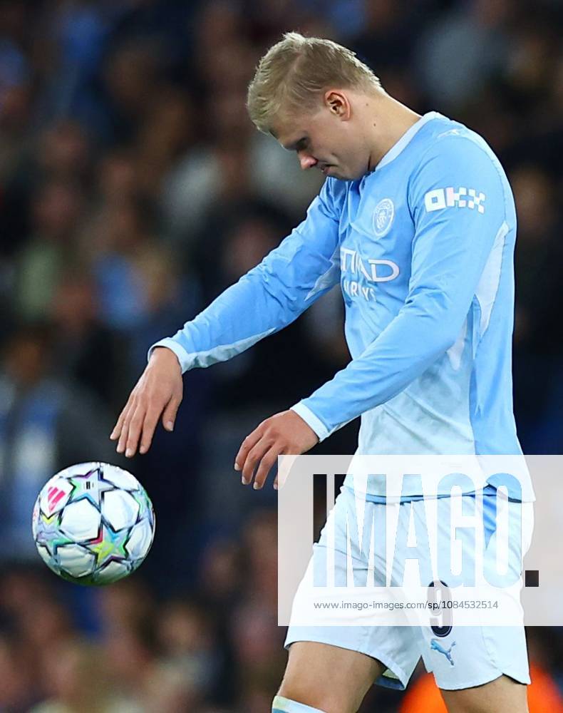 Erling Haaland of Manchester City looks dejected Manchester City v Paris Saint-Germain, UEFA Champions League, Football, Etihad Stadium, Manchester, UK - 14 Oct 2026Manchester Etihad Stadium United Kingdom