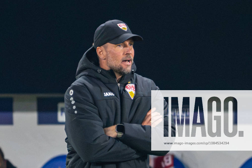 Coach Sebastian Hoeness during UEFA Champions league match , SK Slovan Bratislava - VFB Stuttgart , 14. october 2026, Tehelne pole Stadium, Bratislava, Slovakia