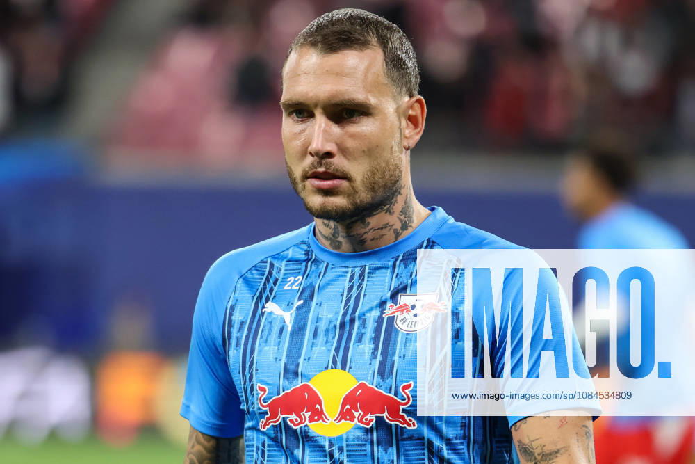 Deutschland: Fußball - UEFA Champions League - Saison 2026 - 2027, 2. Spieltag - RB Leipzig gegen PSV Eindhoven, Red Bull Arena (Leipzig): David Raum (RB Leipzig, 22)