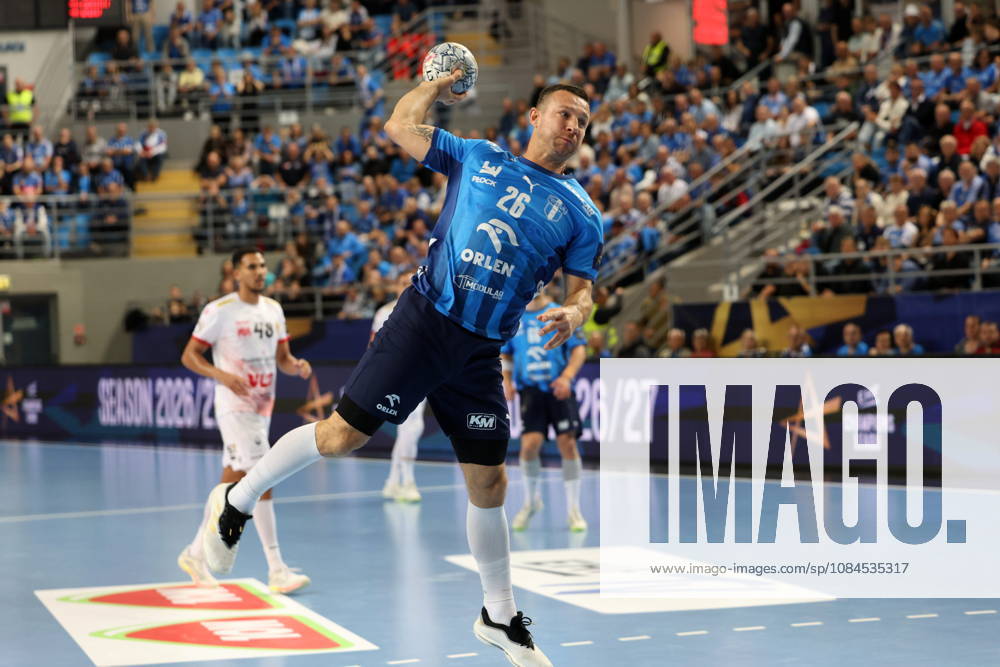 Plock 14.10.2026 Liga mistrzow pilka reczna mezczyzn faza grupowa sezon 2026 27 --- Group phase mens handball EHF Champions League Orlen Wisla Plock - HC Vardar 1961 Skopje Przemyslaw Krajewski Fot. Marcin Solarz FotoPyK NEWSPIX.PL --- newspix.pl
