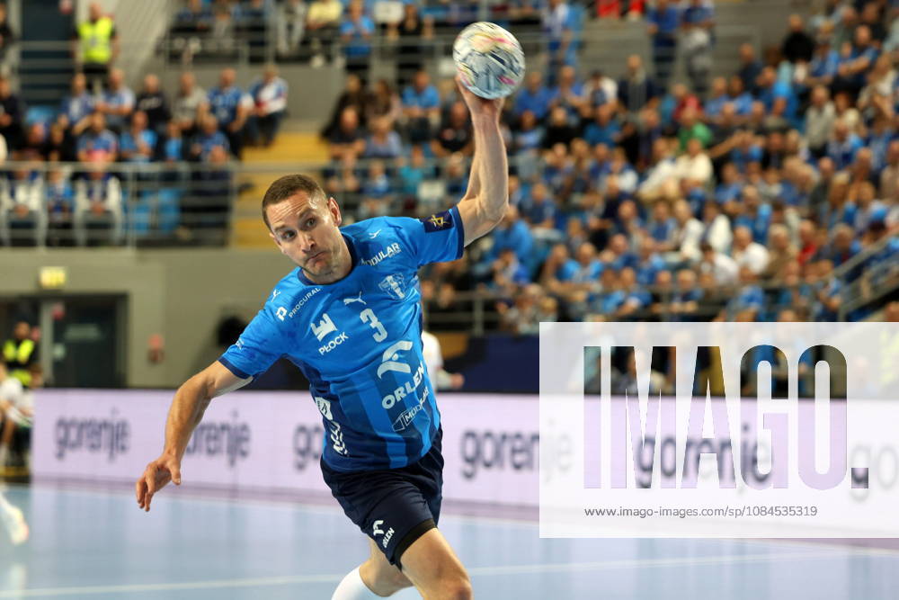 Plock 14.10.2026 Liga mistrzow pilka reczna mezczyzn faza grupowa sezon 2026 27 --- Group phase mens handball EHF Champions League Orlen Wisla Plock - HC Vardar 1961 Skopje Michal Daszek Fot. Marcin Solarz FotoPyK NEWSPIX.PL --- newspix.pl