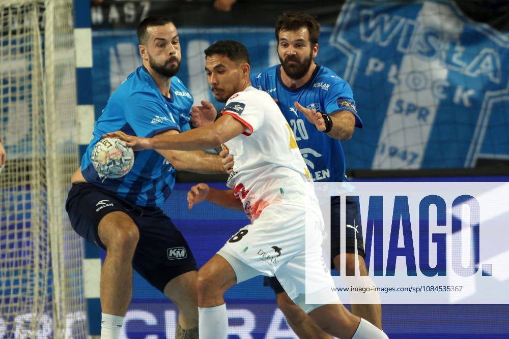 Plock 14.10.2026 Liga mistrzow pilka reczna mezczyzn faza grupowa sezon 2026 27 --- Group phase mens handball EHF Champions League Orlen Wisla Plock - HC Vardar 1961 Skopje Leon Susnja Mohab Mohamed Saeed Abdelhak Fot. Marcin Solarz FotoPyK NEWSPIX.PL --- newspix.pl