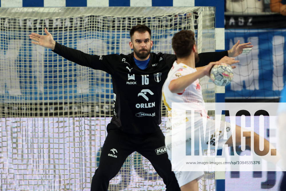 Plock 14.10.2026 Liga mistrzow pilka reczna mezczyzn faza grupowa sezon 2026 27 --- Group phase mens handball EHF Champions League Orlen Wisla Plock - HC Vardar 1961 Skopje Miljan Vujovic Fot. Marcin Solarz FotoPyK NEWSPIX.PL --- newspix.pl