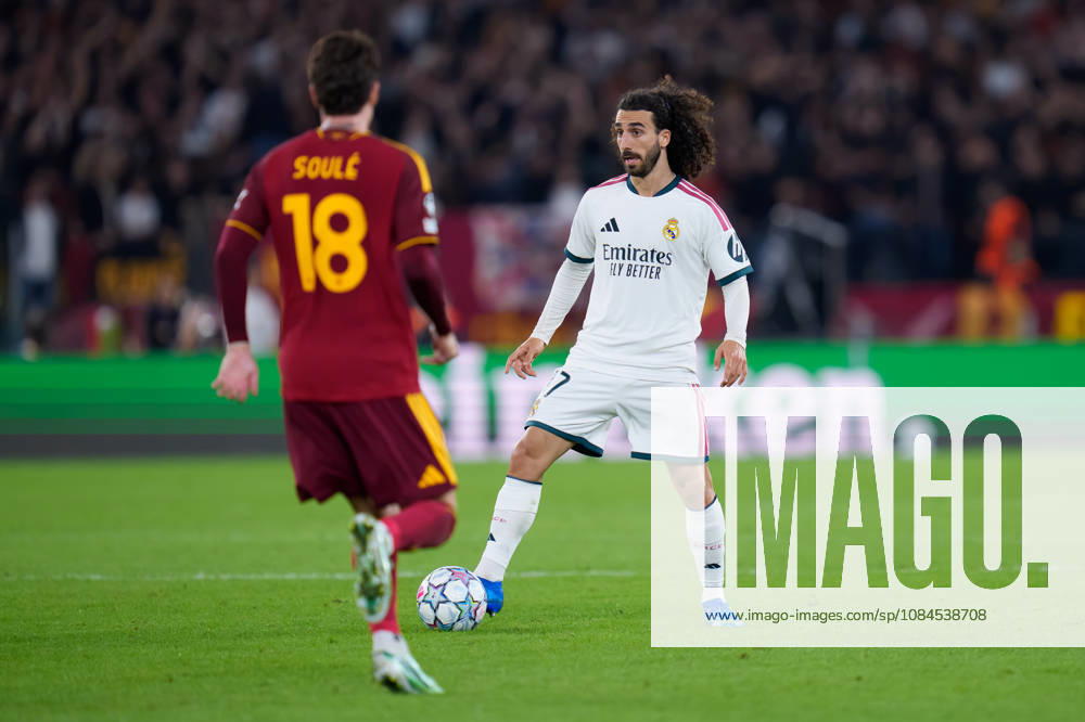 AS Roma v Real Madrid C.F. - UEFA Champions League 2026 27 League Phase MD2 Marc Cucurella of Real Madrid CF in action during the AS Roma v Real Madrid C.F. - UEFA Champions League 2026 27 League Phase MD2 at Stadio Olimpico on October 14, 2026 in Rome, Italy Rome Stadio Olimpico Lazio Italy