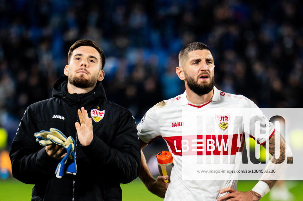 Champions League, 2. Spieltag, Å K Slovan Bratislava vs. VfB Stuttgart im Å tadion Tehelnà pole Narodný futbalový Å¡tadion Jeff Chabot (VfB) sieht erschöpft aus WICHTIGER HINWEIS: Gemäß den Vorgaben des DFB und der DFL ist es untersagt, in dem Stadion und oder vom Spiel angefertigte Fotoaufnahmen in Form von Sequenzbildern und oder videoähnlichen Fotostrecken zu verwerten bzw. verwerten zu lassen.
