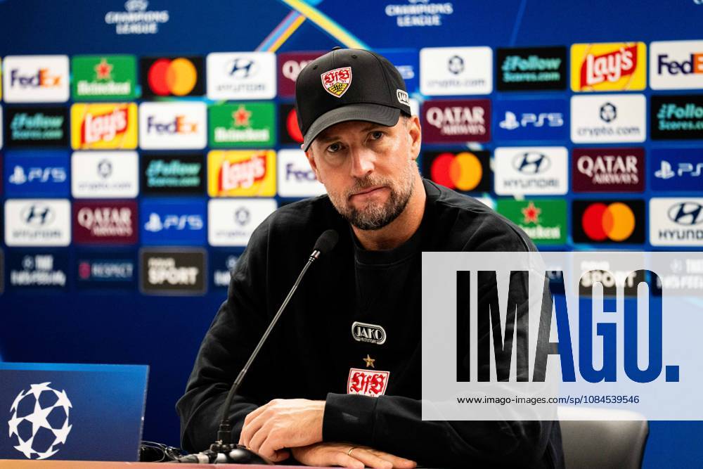 Champions League, 2. Spieltag, Å K Slovan Bratislava vs. VfB Stuttgart im Å tadion TehelnÃ pole NarodnÃ½ futbalovÃ½ Å¡tadion Sebastian Hoeneß (VfB) bei der Pressekonferenz nach dem Spiel WICHTIGER HINWEIS: Gemäß den Vorgaben des DFB und der DFL ist es untersagt, in dem Stadion und oder vom Spiel angefertigte Fotoaufnahmen in Form von Sequenzbildern und oder videoähnlichen Fotostrecken zu verwerten bzw. verwerten zu lassen.