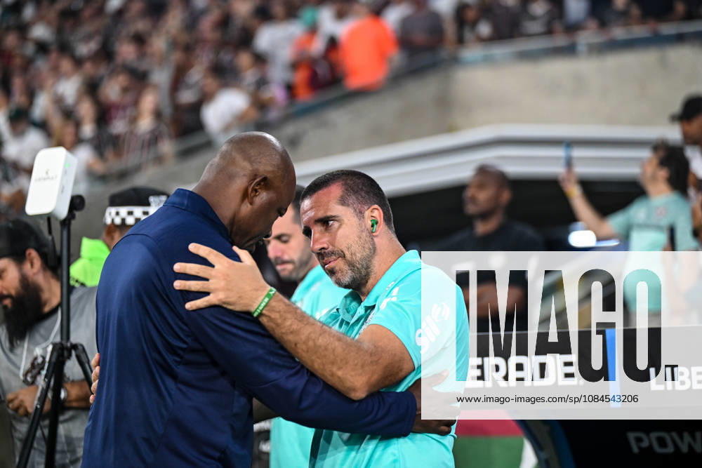 Fluminense x Palmeiras RIO DE JANEIRO, RJ - 14.10.2026: FLUMINENSE X PALMEIRAS - João Martins and Marcão during the match between Fluminense and Palmeiras, valid for the semifinal of the CONMEBOL Libertadores 2026, held at the Maracanã stadium, on the night of this Wednesday (14), in Rio de Janeiro, RJ. (Photo: Celso Pupo Fotoarena) x3031993x CelsoxPupo