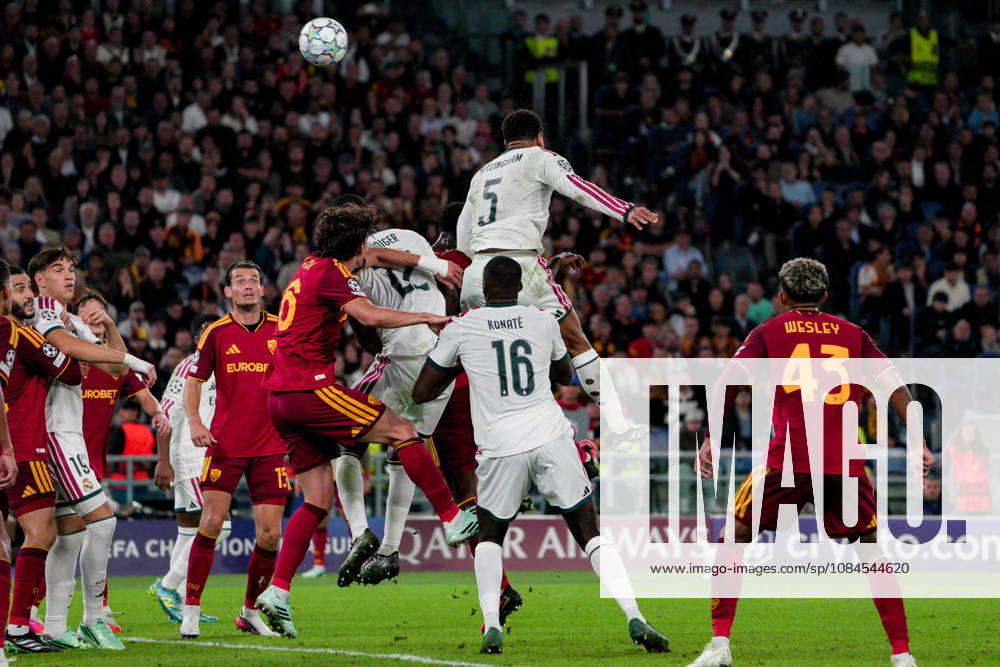 SOCCER - UEFA Champions League - AS Roma vs. Real Madrid Photo by IPA ABACAPRESS.COM89697097 - Jude Bellingham of Real Madrid during the AS Roma vs. Real Madrid UEFA Champions League soccer match in Rome, Italy, on October 14, 2026 Rome Italy