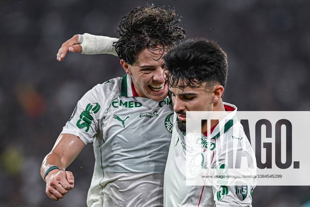 A match valid for the 2026 Copa Libertadores between Fluminense and Palmeiras. Rio de Janeiro, RJ, October 14, 2026 Fluminense-Palmeiras - Palmeiras player Flaco Lopez celebrates his goal during the match between Fluminense and Palmeiras, valid for the first leg of the 2026 Copa Libertadores semi-final, at the Maracana stadium, on Wednesday night.(Foto: Jayson Braga Brazil Photo Press Brazil Photo Press) INTERNATIONAL Rio de Janeiro Rio de Janeiro Brasil