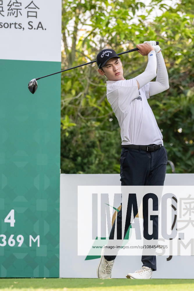 USAâ€⠢s Micah SHIN.Opening Round in the Macao Open Golf at Macau Golf & Country Club. Macau Open Golf Rd 1 - ZUMAr144 20261015_zap_r144_062