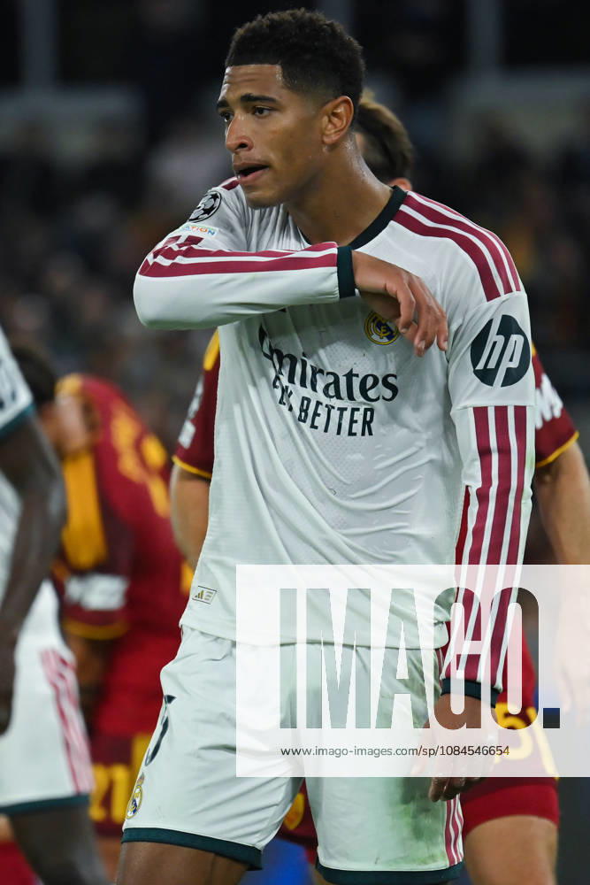 2026,Roma-Real Madrid Jude Bellingham of Real Madrid during the Champions League match Championship phase Matchday 2 Roma-Real Madrid at the Stadio Olimpico. Rome (Italy), October 14, 2026Imago-Images Emmefoto