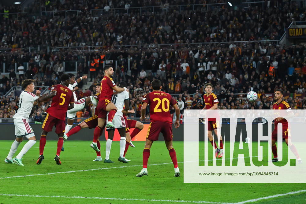 2026,Roma-Real Madrid Endrick of Real Madrid scores his goal during the Champions League match Championship phase Matchday 2 Roma-Real Madrid at the Stadio Olimpico. Rome (Italy), October 14, 2026Imago-Images Emmefoto
