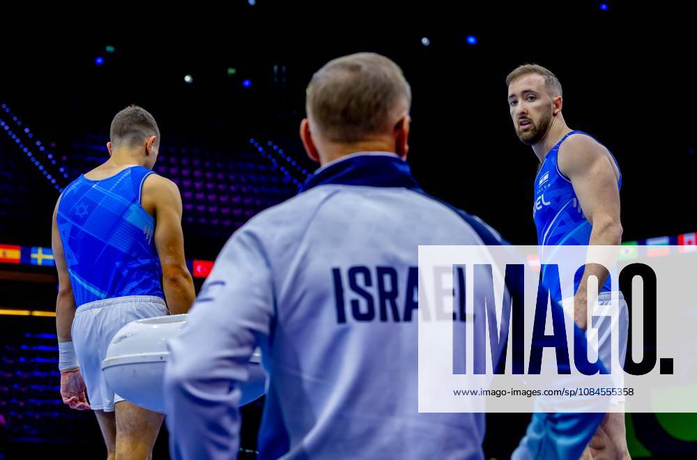 ROTTERDAM - Artem Dolgopyat of the Israeli gymnastics team during podium training at the World Championships in Ahoy Rotterdam. IRIS VAN DEN BROEK ANP ANPxSportx IVx 572515165 originalFilename: 572515165