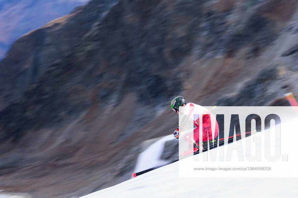 ALPINE SKIING - Ski Austria, training SOELDEN,AUSTRIA,15.OCT.26 - ALPINE SKIING - Ski Austria, giant slalom, training and qualification. Image shows a feature of Joshua Sturm (AUT). GEPAxpictures xMathiasxMandl