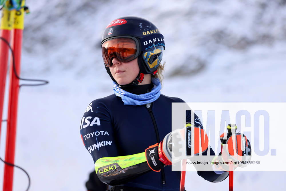 ALPINE SKIING - Ski Austria, training SOELDEN,AUSTRIA,15.OCT.26 - ALPINE SKIING - Ski Austria, giant slalom, training and qualification. Image shows Mikaela Shiffrin (USA). GEPAxpictures xMathiasxMandl