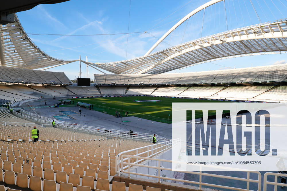 Panathinaikos F.C. v FK Borac Banja Luka UEFA Europa Conference League A general view of the Olympic Stadium before the start of the match between Panathinaikos F.C. and FK Borac Banja Luka during the UEFA Europa Conference League match at Olympic Stadium, Athens 15 10 2026 UK Newspapers OUT