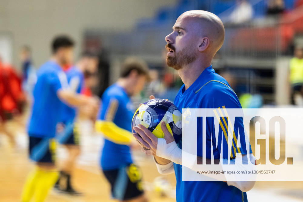 Goalkeeper Viktor Sääf of Sweden ahead of the FIFA Futsal World Cup qualifier match between Hungary and Sweden on October 15, 2026 in Nyiregyhaza. Photo: Bildbyran EXT BILDBYRÅN COP 18 XY0131 futsal landslaget hungary sverige national team, Nationalteam sweden bbeng vm-kval world cup qualifier ungern