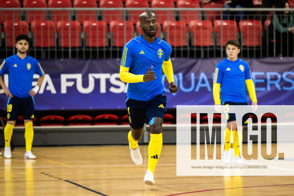 Bryan Johansson of Sweden ahead of the FIFA Futsal World Cup qualifier match between Hungary and Sweden on October 15, 2026 in Nyiregyhaza. Photo: Bildbyran EXT BILDBYRÅN COP 18 XY0131 futsal landslaget hungary sverige national team, Nationalteam sweden bbeng vm-kval world cup qualifier ungern