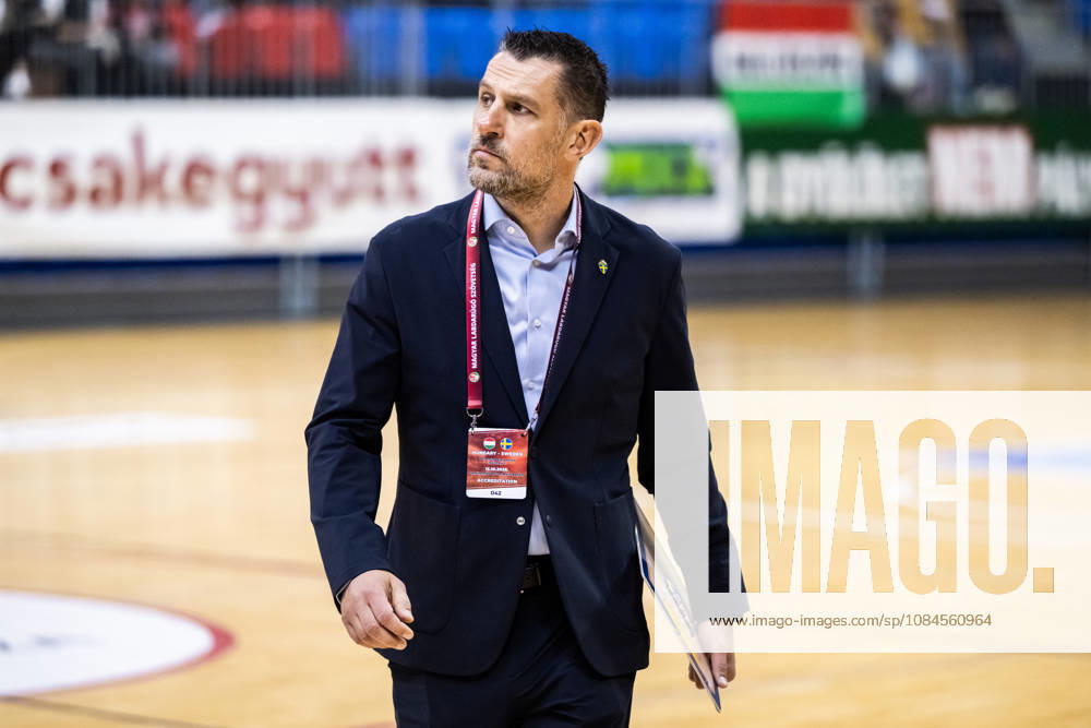 Head coach Matija Dulvat of Sweden ahead of the FIFA Futsal World Cup qualifier match between Hungary and Sweden on October 15, 2026 in Nyiregyhaza. Photo: Bildbyran EXT BILDBYRÅN COP 18 XYA131 futsal landslaget hungary sverige national team, Nationalteam sweden bbeng vm-kval world cup qualifier ungern