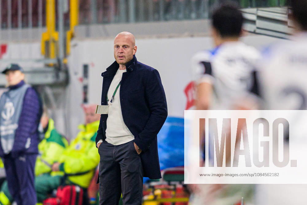 Head coach Andreas Brännström of Mjällby during the UEFA Conference League football match between Mjällby and Inter Club d Escaldes on October 15, 2026 in Helsingborg. Photo: Christoffer Borg Mattisson BILDBYRÅN COP 261 CB0562 fotboll football soccer fotball uefa conference league conference league mjällby in bbeng fotboll football soccer fotball uefa conference league conference league mjällby in bbeng