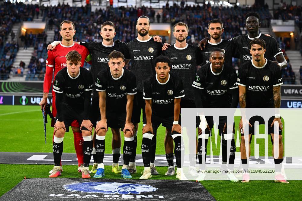 KAA Gent v AGF Aarhus - UEFA Conference League GENT, BELGIUM - OCTOBER 15 : team picture of KAA Gent during the UEFA Conference League 2026 27 League Phase matchday 1 match between KAA Gent and AGF Aarhus on October 15, 2026 in Gent, Belgium, 15 10 2026 Gent Belgium