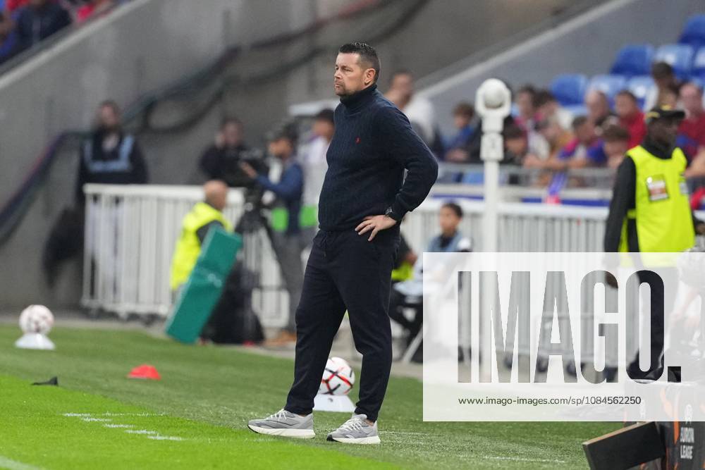 Crystal Palace coach Pierre Sage Lyon v Crystal Palace, UEFA Europa League, Football, Groupama Stadium, Lyon, France - 15 Oct 2026Lyon Groupama Stadium France