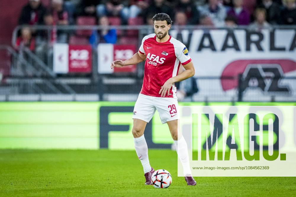 ALKMAAR , 15-10-2026, AFAS Stadion , season 2026 2027 , UEFA Europa League League phase , match between AZ and Hapoel Beer-Sheva , Picture shows AZ player Wesley Hoedt AZ - Hapoel Beer-Sheva x208448234x