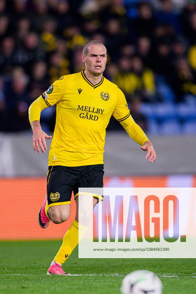 Jacob Bergström of Mjällby during the UEFA Conference League football match between Mjällby and Inter Club d Escaldes on October 15, 2026 in Helsingborg. Photo: Christoffer Borg Mattisson BILDBYRÅN COP 261 CB0562 fotboll football soccer fotball uefa conference league conference league mjällby in bbeng fotboll football soccer fotball uefa conference league conference league mjällby in bbeng