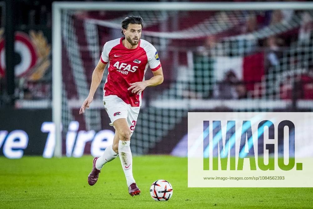 ALKMAAR , 15-10-2026, AFAS Stadion , season 2026 2027 , UEFA Europa League League phase , match between AZ and Hapoel Beer-Sheva , Picture shows AZ player Wesley Hoedt AZ - Hapoel Beer-Sheva x208448242x
