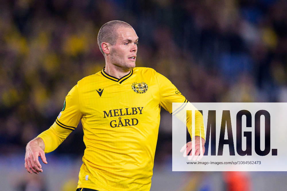 Jacob Bergström of Mjällby during the UEFA Conference League football match between Mjällby and Inter Club d Escaldes on October 15, 2026 in Helsingborg. Photo: Christoffer Borg Mattisson BILDBYRÅN COP 261 CB0562 fotboll football soccer fotball uefa conference league conference league mjällby in bbeng fotboll football soccer fotball uefa conference league conference league mjällby in bbeng